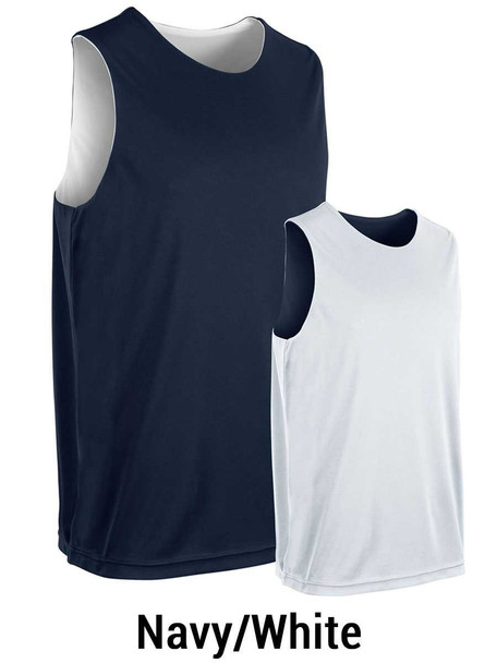 Adult/Youth "Court Vision" Decorated Reversible Basketball Jersey Decorated Deals All Sports Uniforms