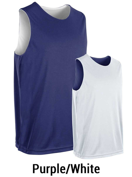 Adult/Youth "Court Vision" Decorated Reversible Basketball Jersey Decorated Deals All Sports Uniforms