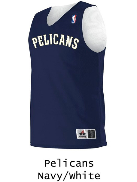 Adult/Youth NBA Replica  Mesh Reversible Basketball Uniform Set