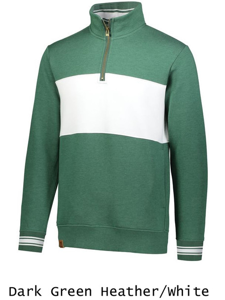 Adult "All American" 7.6oz Tri-Blend Super Soft 1/4 Zip Pullover