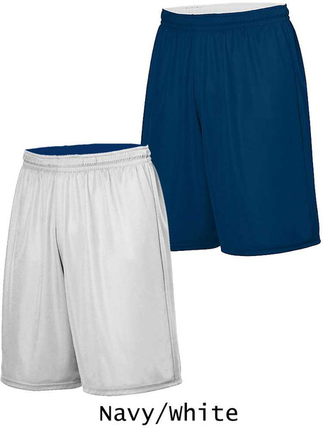 Adult 9" Inseam "Redefined" Reversible Basketball Shorts Adult All Sports Uniforms
