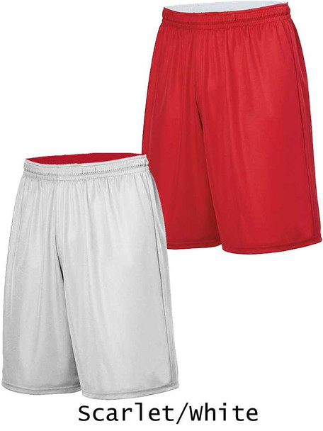 Adult 9" Inseam "Redefined" Reversible Basketball Shorts Adult All Sports Uniforms