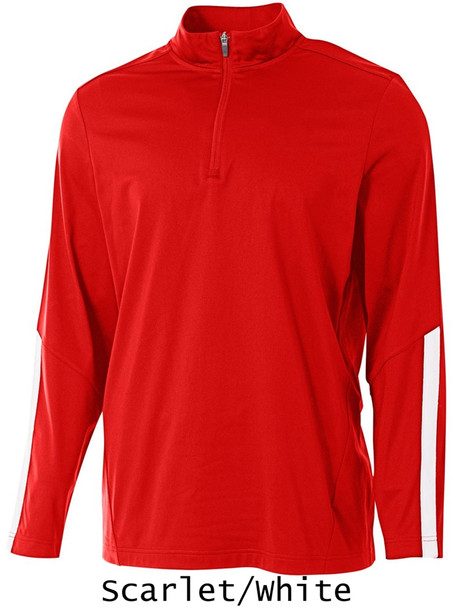 Adult "1/4 Zip Tribute" Pullover