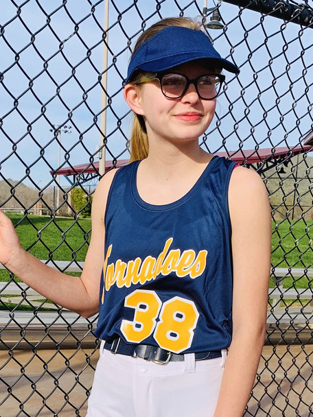 Womens "Palace" Racerback Softball Jersey