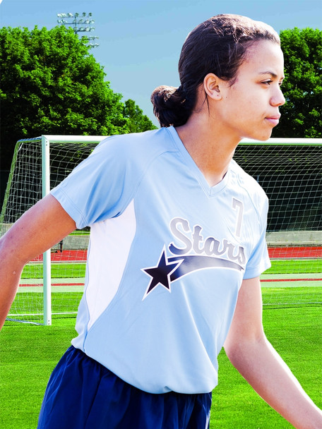 Womens "Cooling Performance Accent" Soccer Jersey