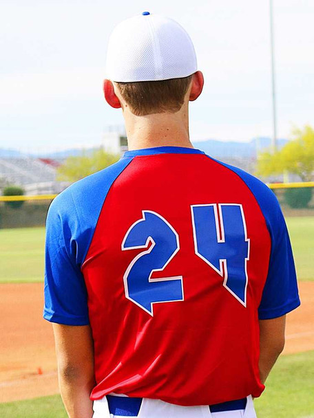 Adult/Youth "Smooth Performance Spotlight" Baseball Uniform Set Crew Neck / V-Neck All Sports Uniforms