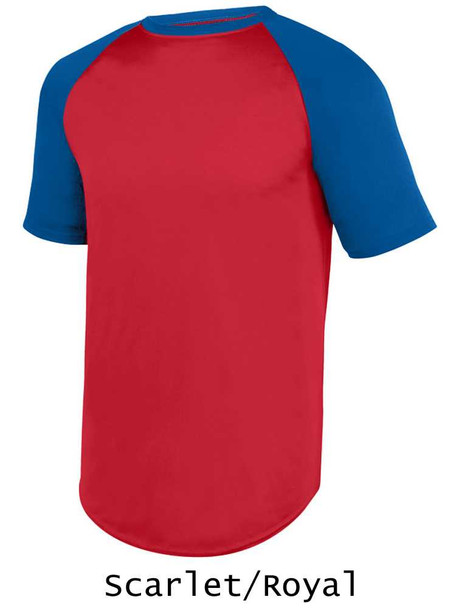 Adult "Smooth Performance Spotlight" Baseball Jersey Adult Crew Neck / V-Necks All Sports Uniforms