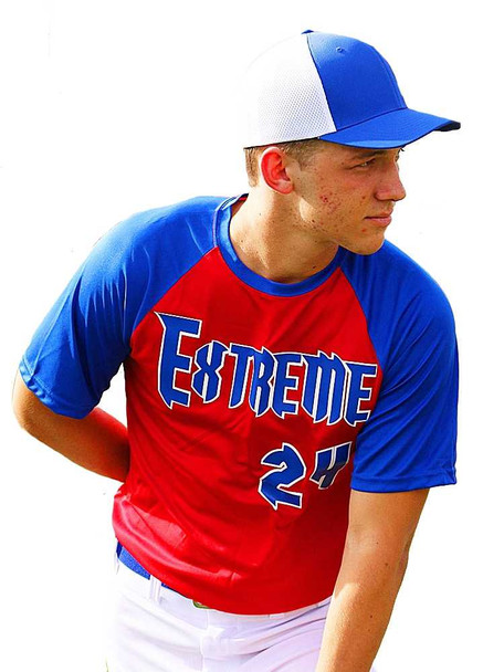 Adult "Smooth Performance Spotlight" Baseball Jersey Adult Crew Neck / V-Necks All Sports Uniforms