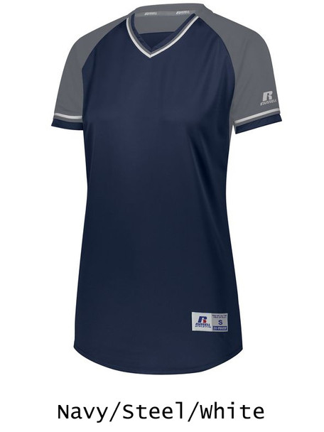 Womens Russell "Closer" Softball Jersey