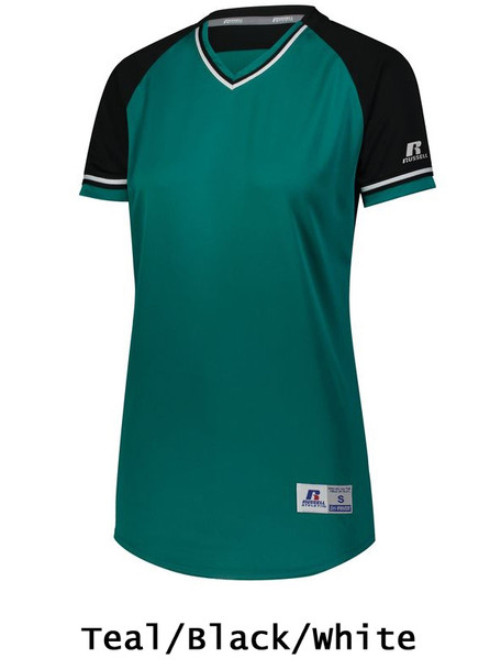 Womens Russell "Closer" Softball Jersey