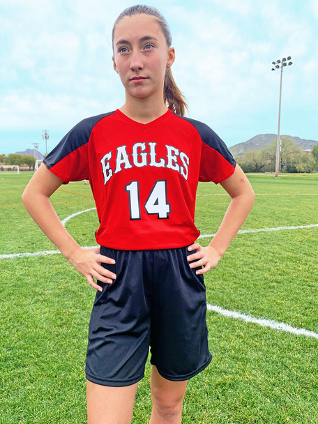 Womens "Smooth Performance Cutter" Soccer Jersey