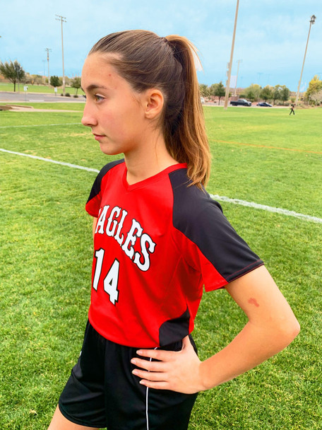 Womens "Smooth Performance Cutter" Soccer Jersey