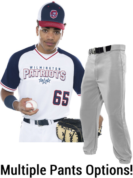 Adult/Youth Russell "Closer" Baseball Uniform Set