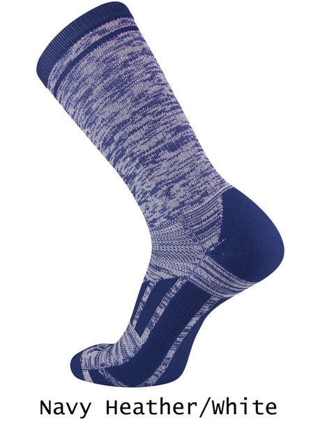 Heather Crew Basketball Sock