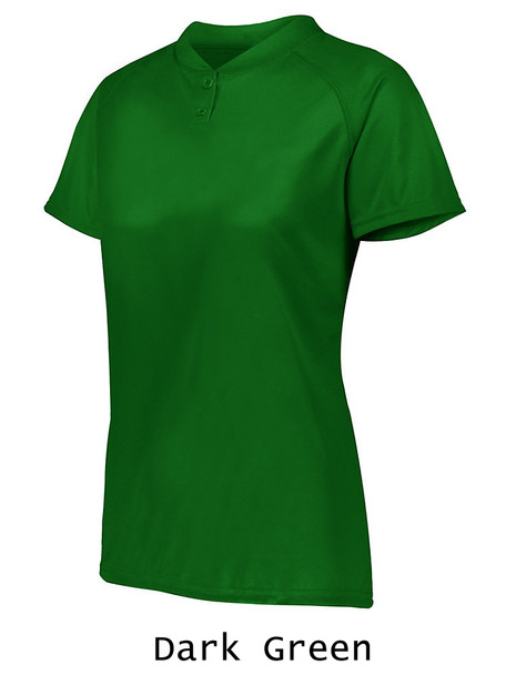 Womens "Splitter" Two-Button Softball Jersey
