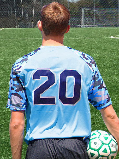 Youth "Camo Sport" Soccer Jersey