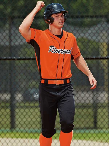 Adult/Youth "Juggernaut" Button Front Baseball Uniform Set Button Fronts All Sports Uniforms