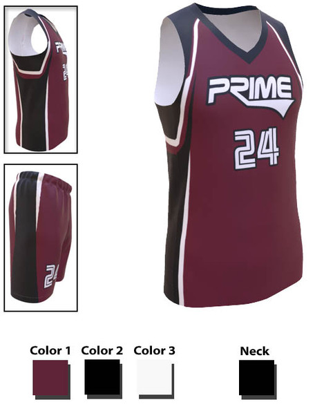 Saver Series - Adult/Youth "Dragon" Custom Sublimated Basketball Set