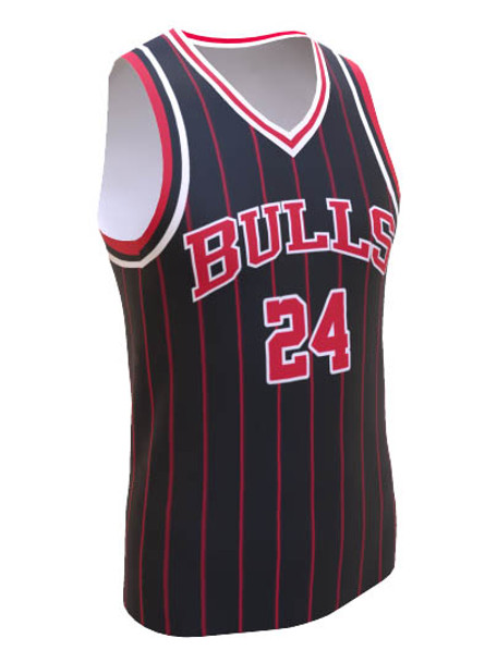 Saver Series - Adult/Youth "Chicago" Custom Sublimated Reversible Basketball Set