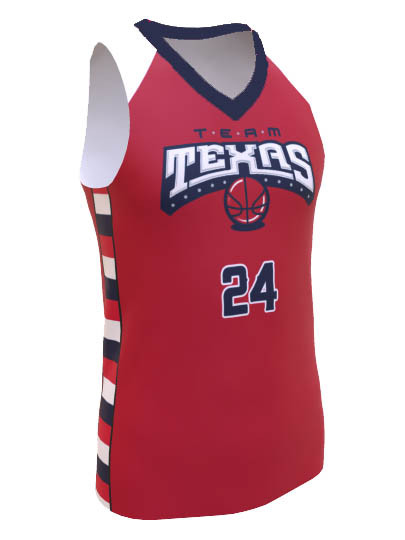Saver Series - Adult/Youth "Patriot" Custom Sublimated Reversible Basketball Set