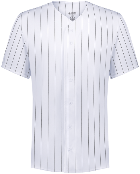 Youth "Pinstripe Prophecy" Button Front Baseball Jersey