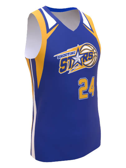 Saver Series - Adult/Youth "Rampage" Custom Sublimated Reversible Basketball Set