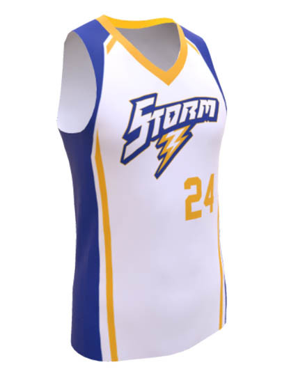 Saver Series - Adult/Youth "Pirate" Custom Sublimated Reversible Basketball Set