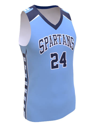 Saver Series - Adult/Youth "Matrix" Custom Sublimated Reversible Basketball Set