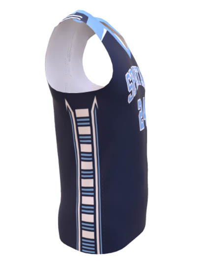 Saver Series - Adult/Youth "Matrix" Custom Sublimated Reversible Basketball Set