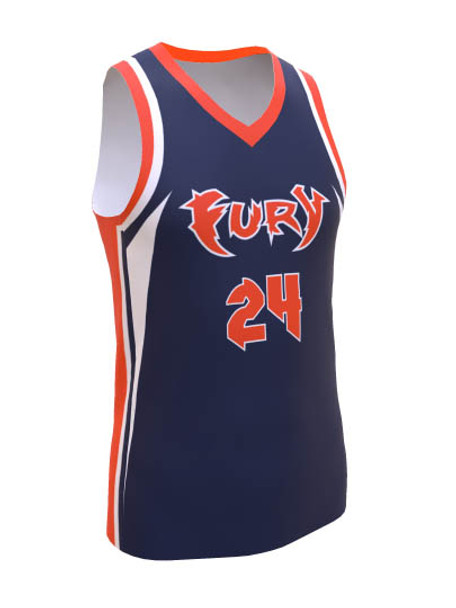 Saver Series - Womens/Girls "Claw" Custom Sublimated Reversible Basketball Set
