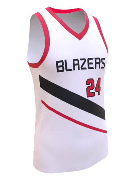 Control Series - Womens/Girls "Blazer" Custom Sublimated Reversible Basketball Set
