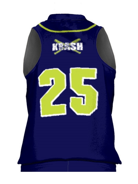 Control Series Premium - Womens/Girls "1 Color Piping" Custom Sublimated Racerback Softball Jersey