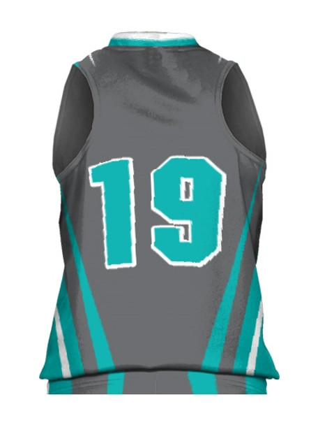 Control Series Premium - Womens/Girls "BMX" Custom Sublimated Racerback Softball Jersey