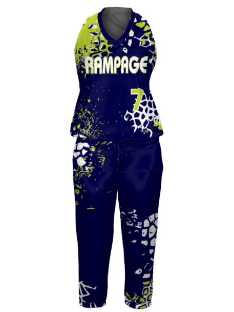 Control Series Premium - Womens/Girls "Wild Card" Custom Sublimated Racerback Softball Set