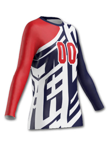 Control Series Premium - Womens/Girls "Strike" Custom Sublimated Volleyball Jersey