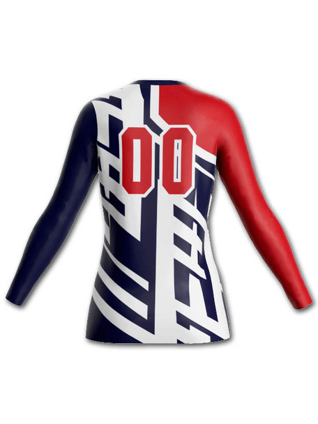 Control Series Premium - Womens/Girls "Strike" Custom Sublimated Volleyball Jersey