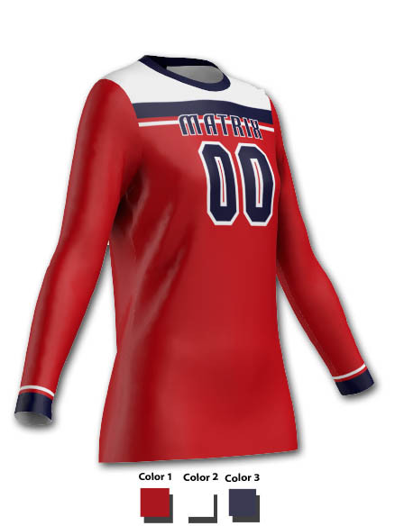 Control Series Premium - Womens/Girls "Accrue" Custom Sublimated Volleyball Jersey