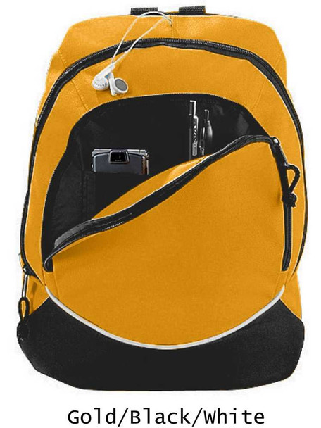 Tri-Color 12x17x7 Backpack Bags All Sports Uniforms