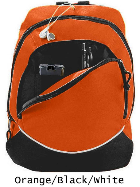 Tri-Color 12x17x7 Backpack Bags All Sports Uniforms