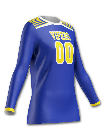 Control Series Premium - Womens/Girls "Wired" Custom Sublimated Volleyball Jersey