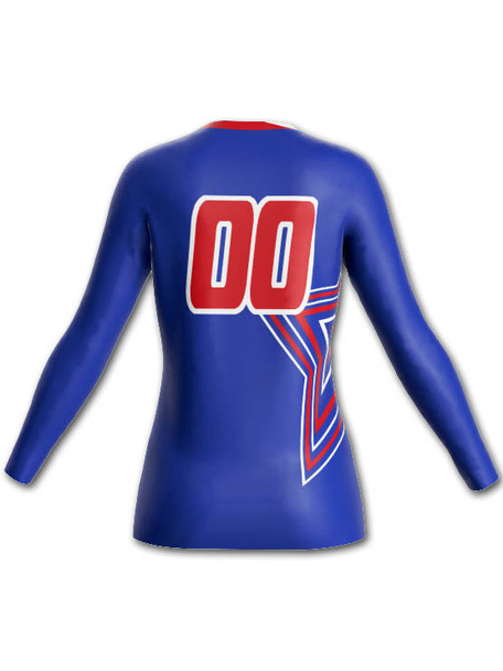 Control Series Premium - Womens/Girls "Stars" Custom Sublimated Volleyball Jersey