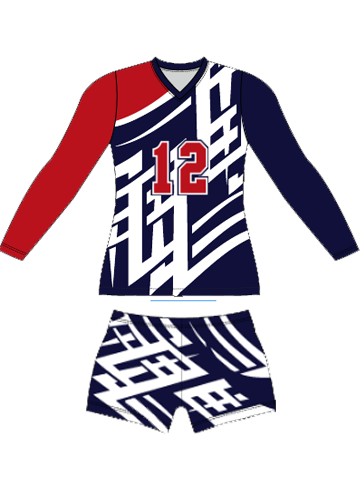 Control Series Premium - Womens/Girls "Strike" Custom Sublimated Volleyball Set