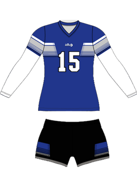 Control Series Premium - Womens/Girls "Pressure" Custom Sublimated Volleyball Set