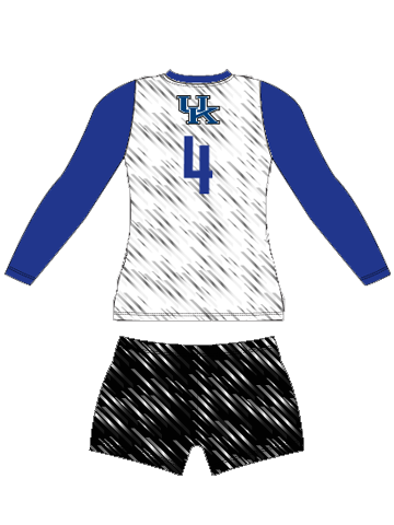 Control Series Premium - Womens/Girls "Back Pattern" Custom Sublimated Volleyball Set