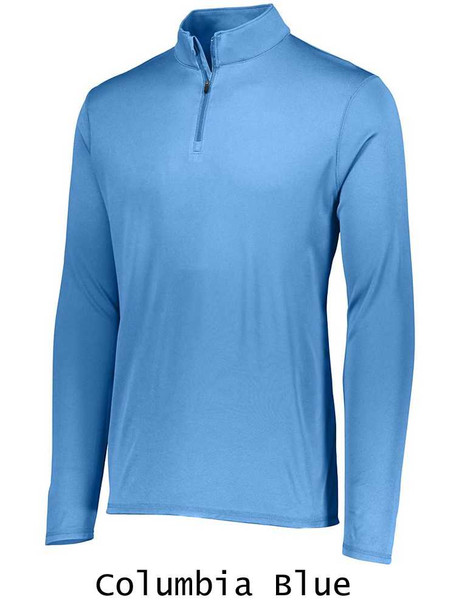 Adult "Attain" 1/4 Zip Basketball Shooting Shirt Adult Long Sleeve All Sports Uniforms