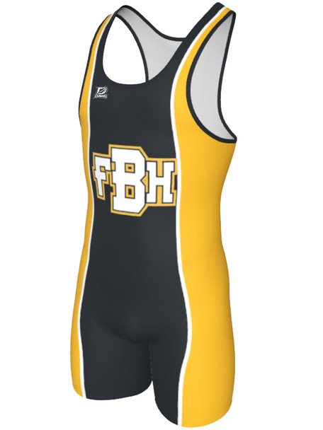 Adult/Youth Hawkeye Custom Sublimated Wrestling Singlet | DAWG