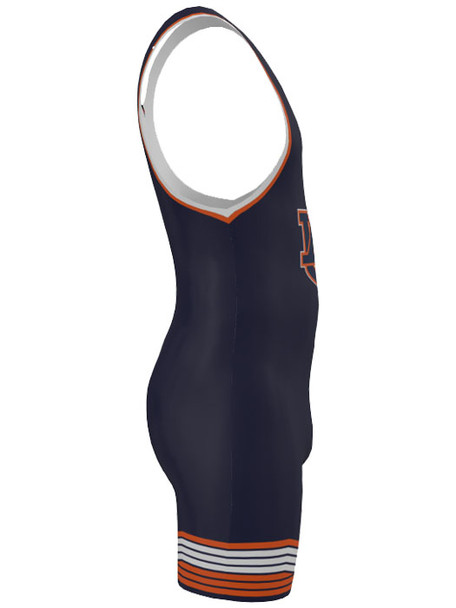 Adult/Youth "Defeated" Custom Sublimated Wrestling Singlet