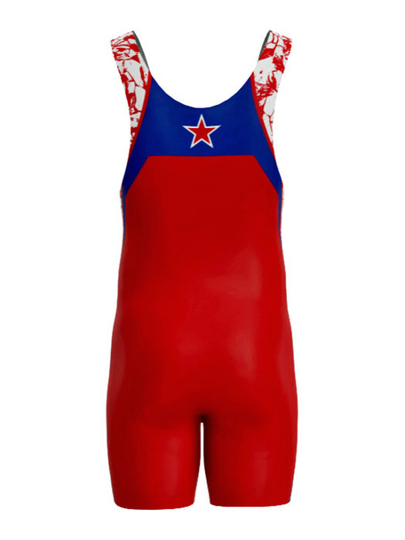 "Half Nelson" Custom Sublimated Wrestling Singlet by DAWG