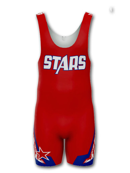 Adult/Youth "Half Nelson" Custom Sublimated Wrestling Singlet