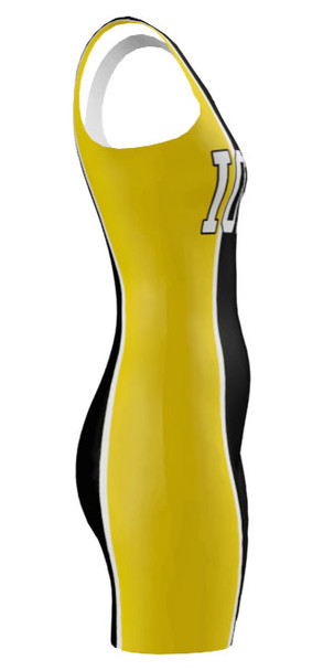 Womens "Hawkeye" Custom Sublimated Wrestling Singlet